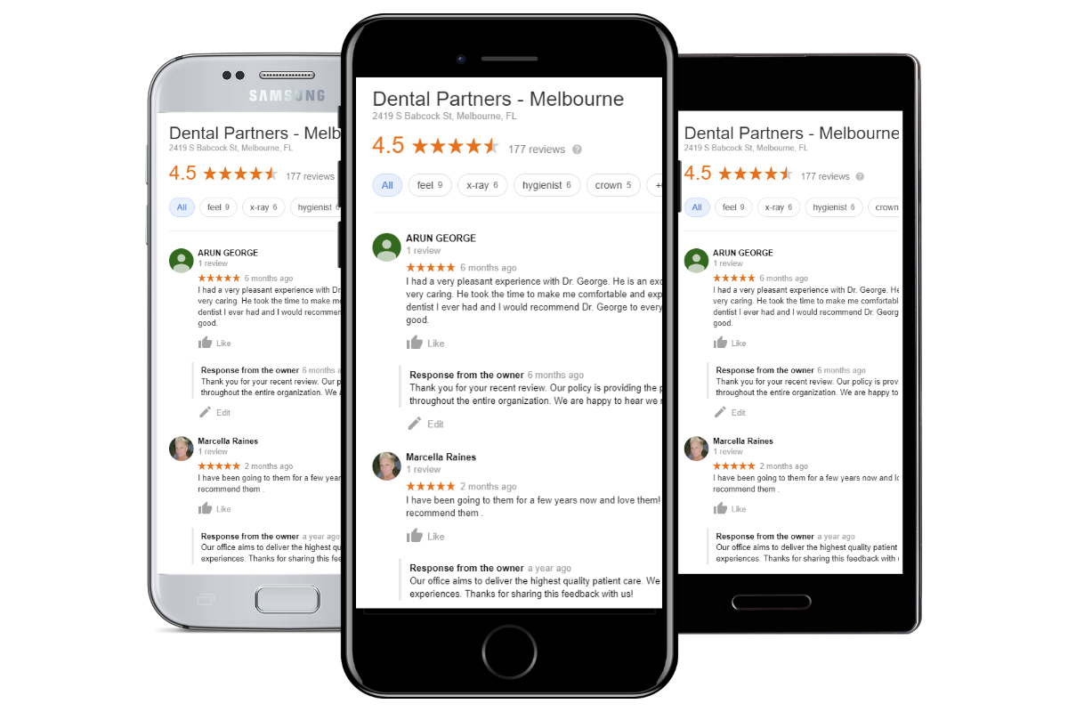 Leave us a review mobile
